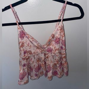Floral crop top from SO